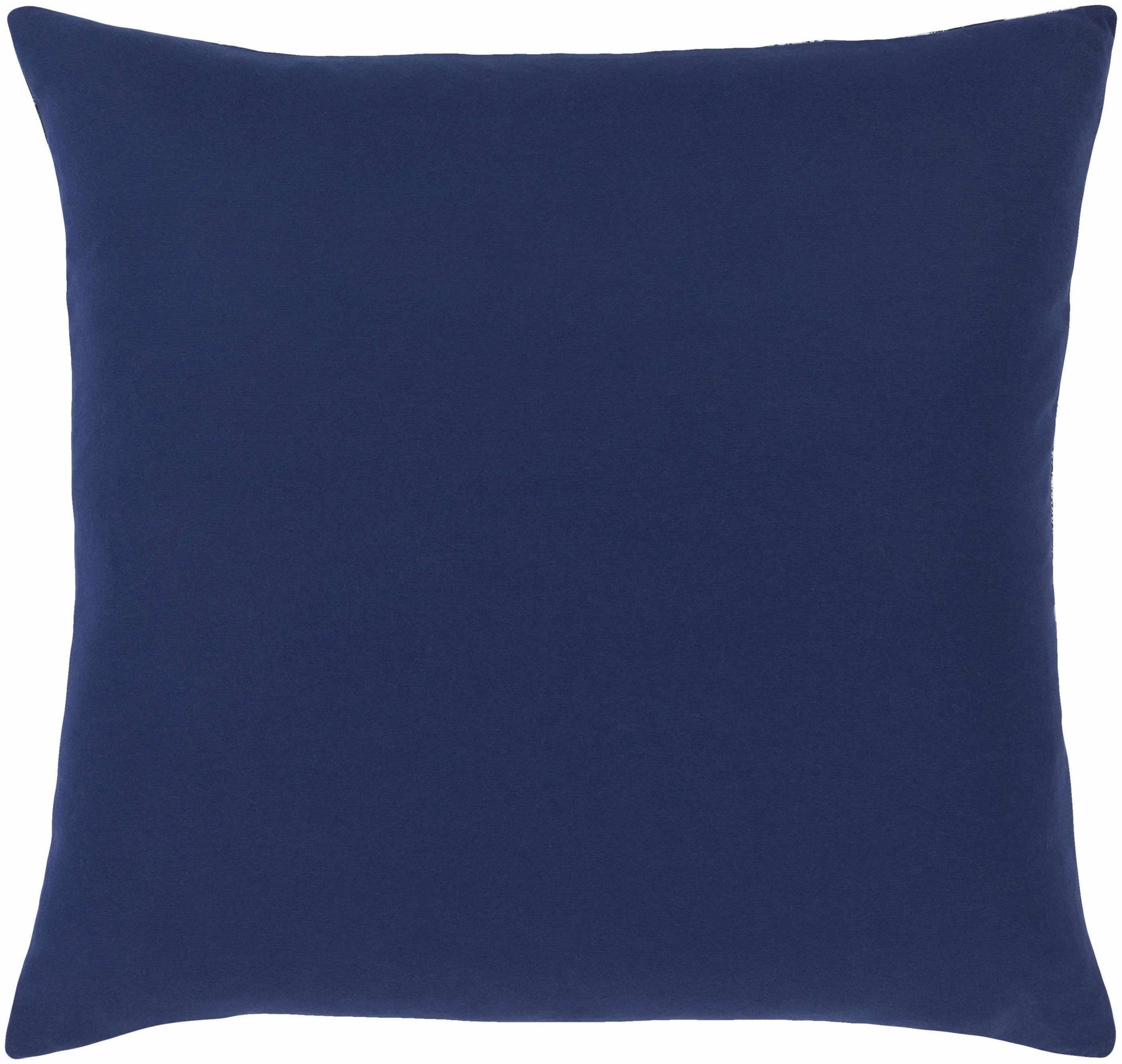 Agricola Navy Floral Bird Throw Pillow-4